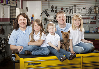 First family photo - Auto Safety Center