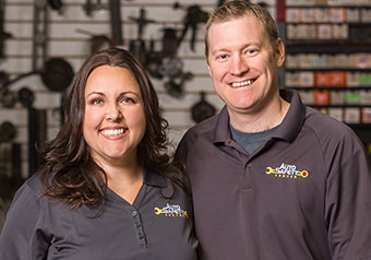 Jessica and Joe Valind - Auto Safety Center