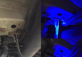 Using UV Light For Finding Leaks in The A/C