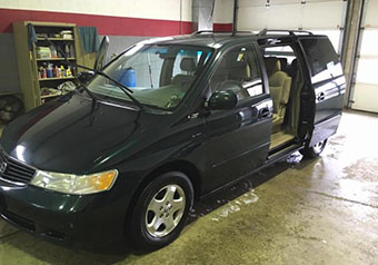 Honda Van Cleaning