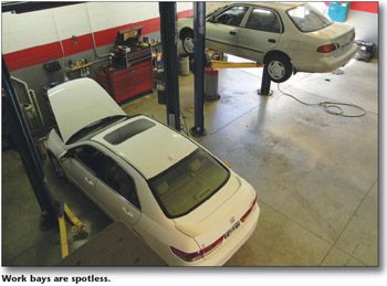 Work bays | Auto Safety Center